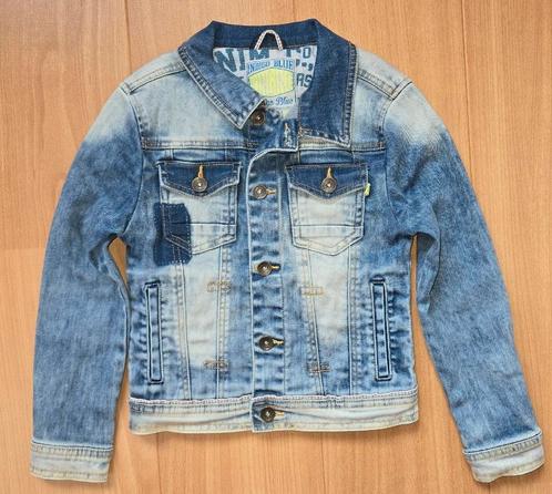 Vingino boys denim jack jas spijkerjas jongens maat 8 128, Kinderen en Baby's, Kinderkleding | Maat 128, Zo goed als nieuw, Jongen