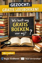 Gezocht: Alle soorten leesboeken, Ophalen, Zo goed als nieuw, Diverse