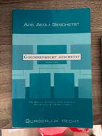 Ars Aequi Goederenrecht Geschetst - Eerste Druk, Boeken, Ophalen of Verzenden, Gamma, Gelezen, WO