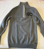 grijze wollen trui met rits, Kleding | Heren, Truien en Vesten, Verzenden, Zo goed als nieuw, Maat 46 (S) of kleiner, Grijs