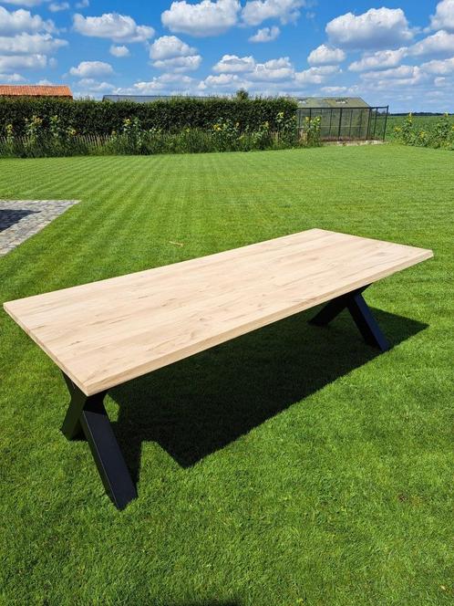 Rest partij eiken eet tafels, NIEUW, Huis en Inrichting, Tafels | Eettafels, Nieuw, 50 tot 100 cm, 200 cm of meer, Vijf personen of meer