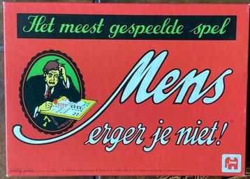 Compleet mens erger je niet spel Met dubbelzijdig speelbord beschikbaar voor biedingen