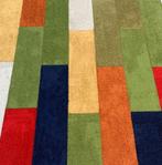 Goedkope hoogpolige kleuren mix van tapijttegels op=op, Nieuw, Ophalen of Verzenden, Zwart, Tapijttegels