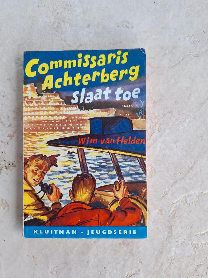 Commissaris Achterberg slaat toe - Wim van Helden, Boeken, Kinderboeken | Jeugd | onder 10 jaar, Gelezen, Fictie algemeen, Ophalen of Verzenden
