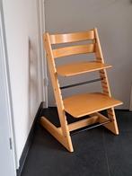 Stokke Tripp Trapp kinderstoel NIEUW MODEL in naturel, Ophalen, Zo goed als nieuw, Meegroeistoel, Aanschuifbaar