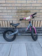 Kettler loopfiets 12,5 inch grijs met roze, Ophalen of Verzenden, Gebruikt, Loopfiets