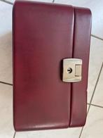 Beautycase Bordeaux rood, Sieraden, Tassen en Uiterlijk, Koffers, Ophalen, Zo goed als nieuw, Hard kunststof, Minder dan 50 cm