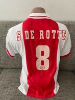 Oud vintage Voetbal shirt ajax - De Grote-bedrukking, Verzamelen, Sportartikelen en Voetbal, Shirt, Gebruikt, Ophalen of Verzenden