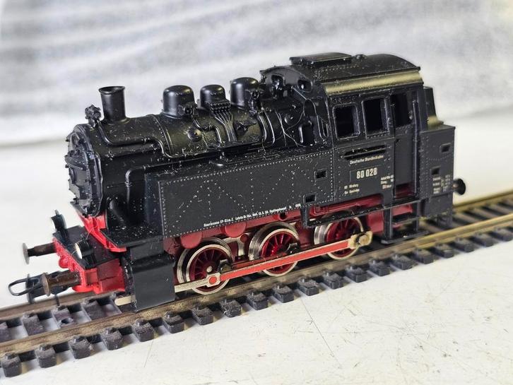 Modeltrein Ho ROCO BR-80 digitaal, Hobby en Vrije tijd, Modeltreinen | H0, Zo goed als nieuw, Locomotief, Gelijkstroom, Roco, Ophalen of Verzenden