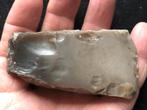 Bodemvondst prehistorie STEENTIJD BIJL gepolijst! 4000 jr., Ophalen of Verzenden