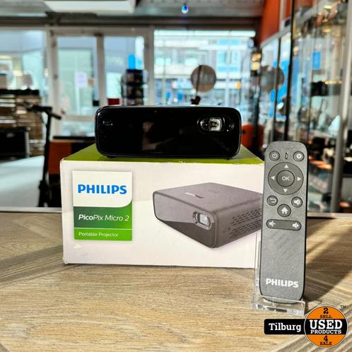 Philips PicoPix Micro 2 PPX340 Beamer | In doos met garantie, Audio, Tv en Foto, Beamers, Zo goed als nieuw