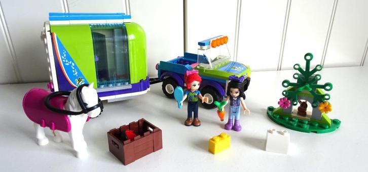 LEGO Friends 41371 Mia's paardentrailer, Kinderen en Baby's, Speelgoed | Duplo en Lego, Gebruikt, Ophalen of Verzenden