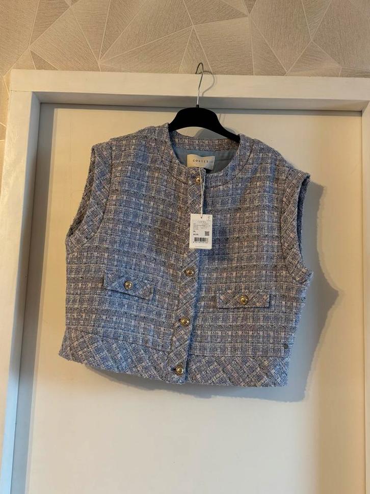 Costes gilet met gouden accenten - Nieuw!, Kleding | Dames, Jasjes, Kostuums en Pakken, Nieuw, Jasje, Maat 46/48 (XL) of groter