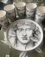 NIEUW Zusss Koffiemok kom hoofd vrouw wit/goud 5x, Huis en Inrichting, Ophalen of Verzenden, Zo goed als nieuw, Overige stijlen