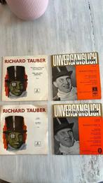 4 vinyl singles van Richard Tauber, Gebruikt, Overige formaten, Ophalen of Verzenden, Romantiek