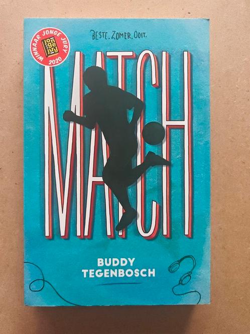Match - Buddy Tegenbosch - Jonge Jury 2020, Boeken, Kinderboeken | Jeugd | 13 jaar en ouder, Zo goed als nieuw, Fictie, Ophalen of Verzenden