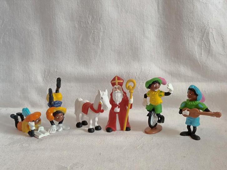 Sinterklaas met Ozosnel en zwarte Pietjes Blokker ( set1), Diversen, Sinterklaas, Zo goed als nieuw, Ophalen of Verzenden