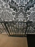 Hauck traphekje grijs + 4 verlengstukken, Kinderen en Baby's, Traphekjes, Ophalen, Zo goed als nieuw, 115 cm of meer, Klemhekje