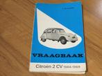 Vraagbaak Citroen 2CV AZ, 2CV AZM, 2CV AZU/AZUL 1964-1969, Ophalen of Verzenden