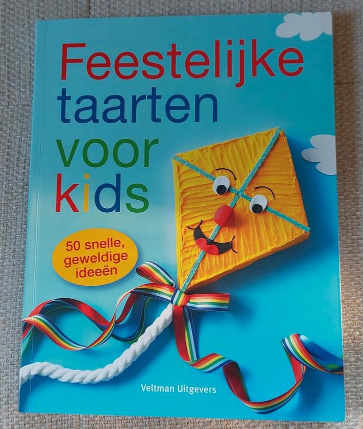Feestelijke Taarten voor Kids - Bakboek, Boeken, Kookboeken, Zo goed als nieuw, Taart, Gebak en Desserts, Europa, Ophalen of Verzenden