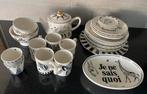 Blond Amsterdam Noir servies, Huis en Inrichting, Keuken | Servies, Ophalen, Blond Amsterdam, Zo goed als nieuw, Bord(en)