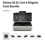 Denon DJ SC Live 4 + Magma Case - Zgan factuur aanw., Ophalen, Nieuw, Dj-set, Denon
