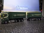 Tekno Scania Van Groningen met certificaat, Hobby en Vrije tijd, Modelauto's | 1:50, Ophalen of Verzenden, Nieuw, Bus of Vrachtwagen