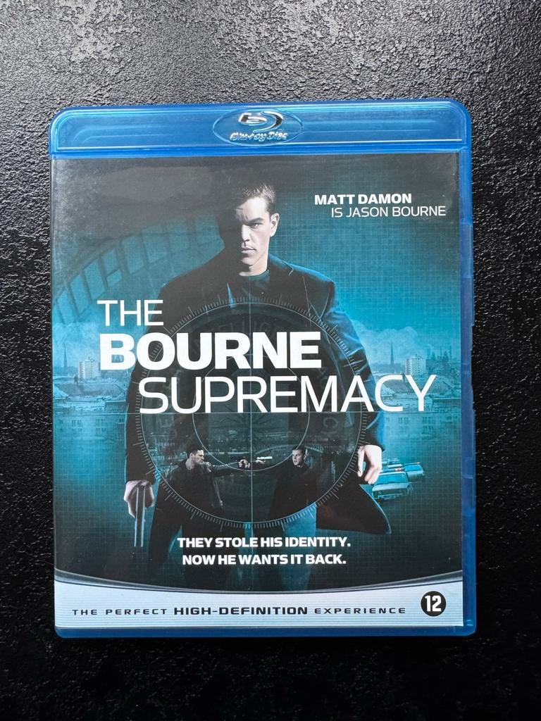 The Bourne Supremacy - Blu-ray Actie Film, Cd's en Dvd's, Blu-ray, Ophalen of Verzenden, Zo goed als nieuw, Actie