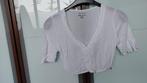wit top je XS, Kleding | Dames, Wit, Ophalen of Verzenden, Zo goed als nieuw, Korte mouw