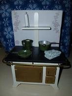 Fornuis met accessoires schaal 1:12, Ophalen of Verzenden, Zo goed als nieuw, Decoratie