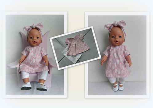 Poppenkleertjes kleertjes voor een baby pop van 43 cm no 131, Kinderen en Baby's, Speelgoed | Poppen, Nieuw, Babypop, Ophalen of Verzenden