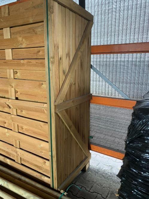 Sterk afgeprijsd —Nieuwe tuinschermen 180180 met omlijsting, Tuin en Terras, Tuinschermen, Nieuw, Hout, 150 tot 200 cm, 150 tot 200 cm