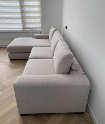 Mira hoekbank links, stof Remi 01.  beschikbaar voor biedingen