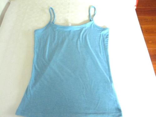 Leuk blauw turqouise stretch topje hemdje Mexx mt XS, Kleding | Dames, Tops, Zo goed als nieuw, Maat 34 (XS) of kleiner, Blauw