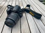 Nikon D3100 + 18-55mm lens, Audio, Tv en Foto, Fotocamera's Digitaal, Spiegelreflex, 8 keer of meer, 14 Megapixel, Ophalen of Verzenden
