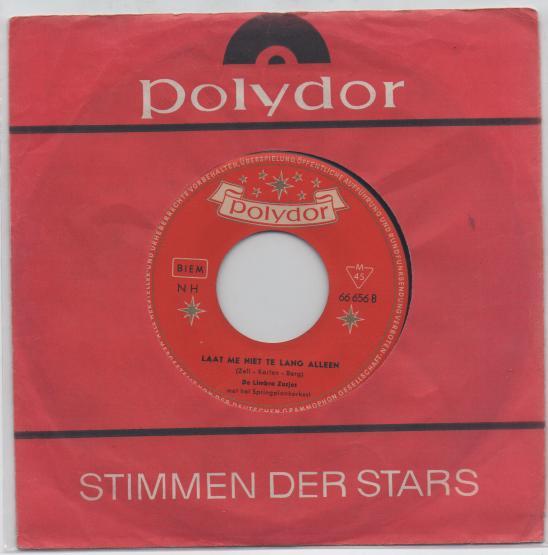 Limbra Zusjes- Laat me niet te lang alleen, Cd's en Dvd's, Vinyl | Nederlandstalig, Gebruikt, Levenslied of Smartlap, Overige formaten