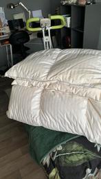 Superdik donzen dekbed 240x220, Ophalen, Gebruikt, Wit, Tweepersoons