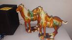 Aziatische keramieke set paarden, Antiek en Kunst, Kunst | Beelden en Houtsnijwerken, Ophalen