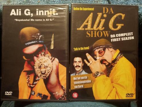 Ali G ; 2 DVD's lachen met Sacha Baron Cohen, Cd's en Dvd's, Dvd's | Tv en Series, Nieuw in verpakking, Komedie, Ophalen of Verzenden