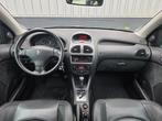 Peugeot 206 SW 1.6 16V Griffe | AUTOMAAT | BEKLEDING LEDER |, Gebruikt, Zwart, 4 cilinders, 48 €/maand