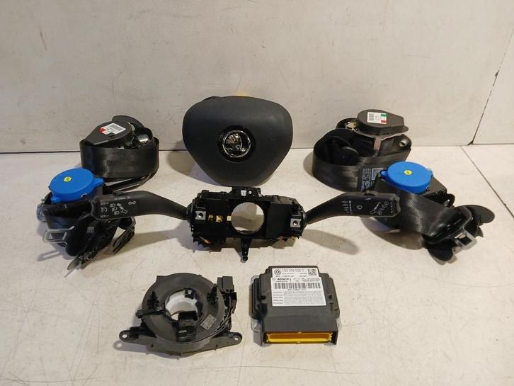 Airbag set Skoda Citigo, Auto-onderdelen, Dashboard en Schakelaars, Skoda, Gebruikt, Herkomst onderdeel bekend, 12 maanden garantie