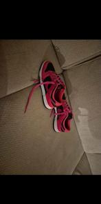 Nike Dunk Low Fushia/Zwart - Maat 39, Verzenden, Nike, Roze, Sneakers of Gympen