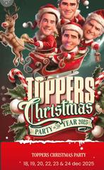 4 x sta tickets 24-12-25 Toppers Christmasparty, Tickets en Kaartjes, Drie personen of meer