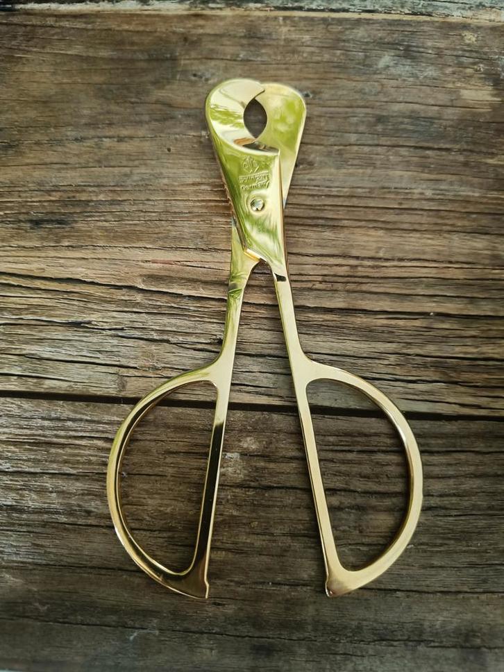 SIGARENKNIPPER SOLINGEN CLASSIC VERGULD EN ZGAN!, Verzamelen, Rookartikelen, Aanstekers en Luciferdoosjes, Zo goed als nieuw, Overige typen