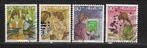 Zwitserland 1405-1408, Postzegels en Munten, Postzegels | Europa | Zwitserland, Ophalen of Verzenden, Gestempeld