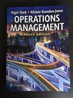 Studieboek : Operations Management, Ophalen of Verzenden, Zo goed als nieuw, Management