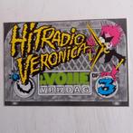 Leuke oude sticker.   Hitradio VERONICA op 3., Ophalen of Verzenden, Zo goed als nieuw, Overige typen