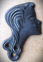 Ancora~Jaren 60 Meisjeshoofd wandversiering~l' Ancora, Antiek en Kunst, Antiek | Keramiek en Aardewerk, Ophalen of Verzenden