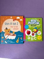 Alfabet Leerboeken: Van A tot Z & Rom Pompom, Ophalen of Verzenden, Zo goed als nieuw, 3 tot 4 jaar