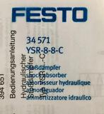 FESTO - Schokdemper - YSR-8-8-C - 34571, Nieuw, Ophalen of Verzenden